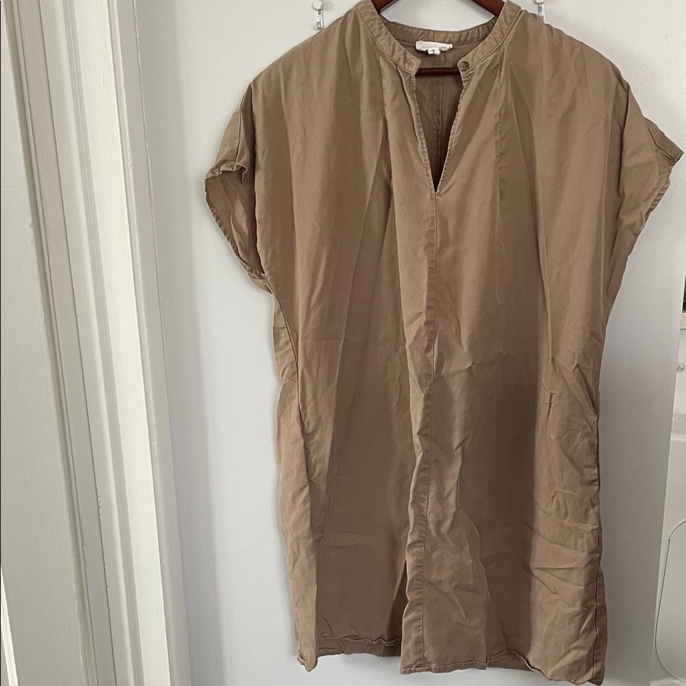 Womens Tan Tunic size L